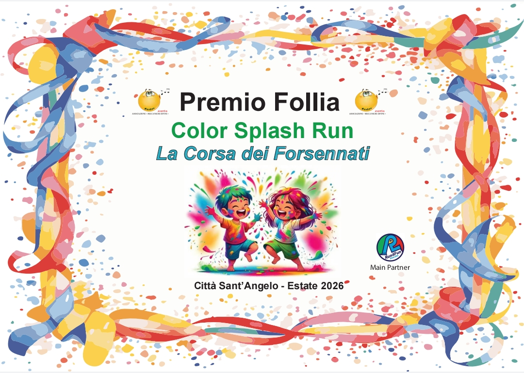 Premio Follia Color Splash Run